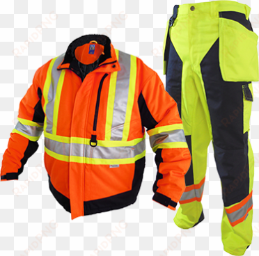 hi-vis safety clothing - work wear png