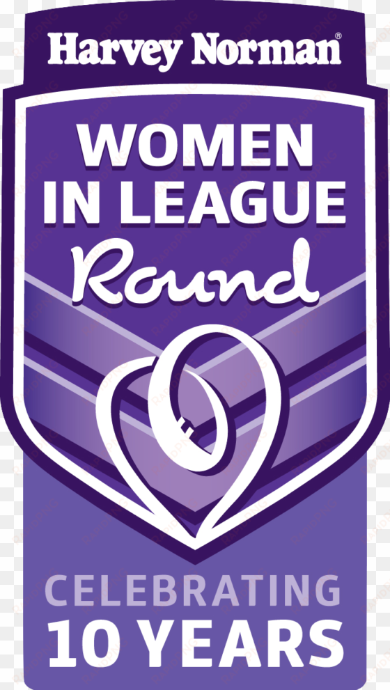 hnwilr 10yrs fc grad pos - harvey norman women in league logo