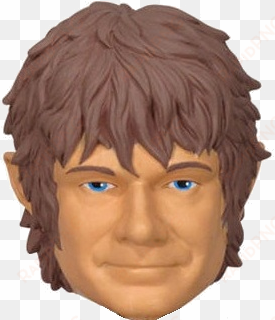 hobbit "bilbo baggins" character head shooter - joy toy bilbo bobblehead figure in blister pack (multi-colour)