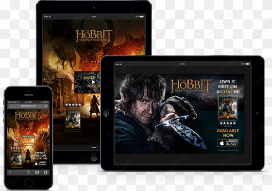 hobbit img01 - hobbit: the battle of the five armies: the movie storybook