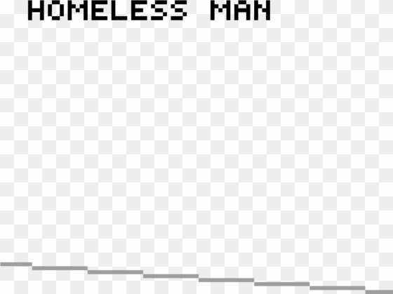 homeless man trashcan - space invaders