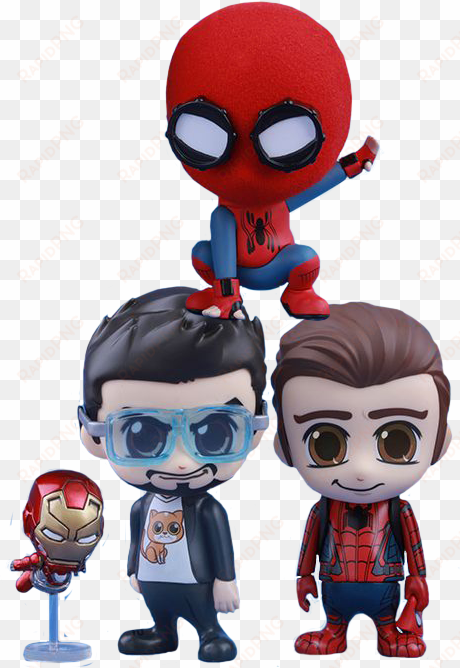 homemade suit spider man, peter parker, tony stark - spider-man: homecoming - spider-man cosbaby set