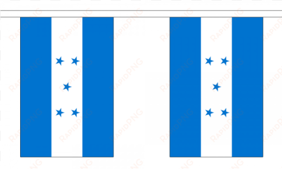 honduras flag bunting - graphics