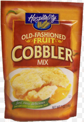 hospitality old fashioned fruit cobbler mix - hospitality cobbler mix 24/7oz