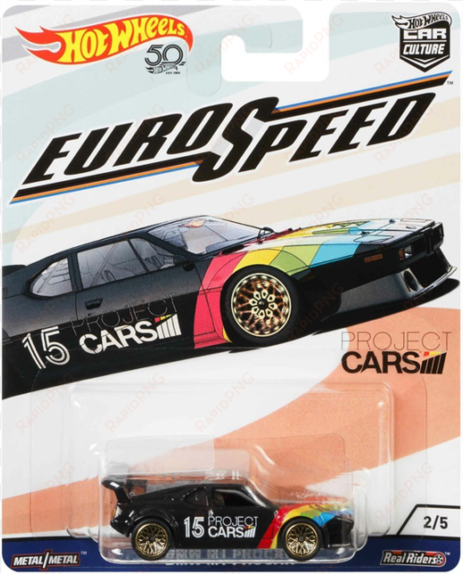hot wheels car culture bmw m1 procar black 2018 euro - hot wheels car culture euro speed