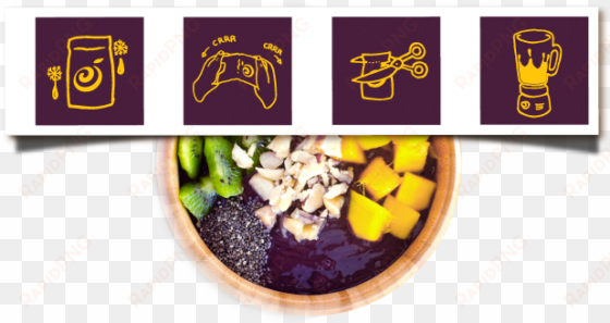 how to prepare açaí - açaí na tigela