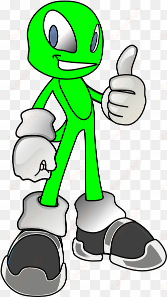 how to set use green alien clipart - cartoon