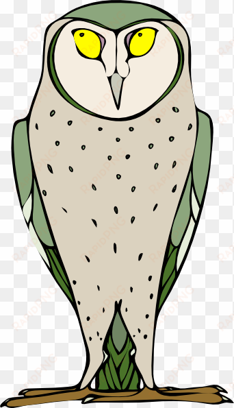 how to set use green and gray owl icon png - owl clip art