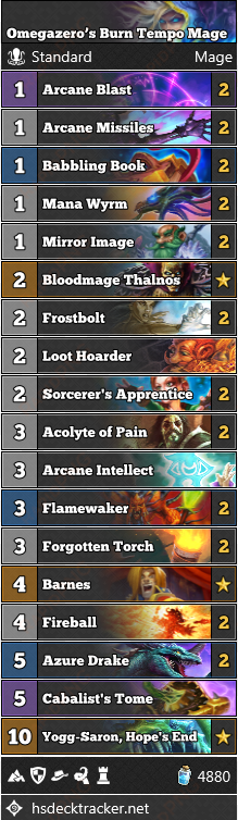 http - standard thief rogue vs tempo mage