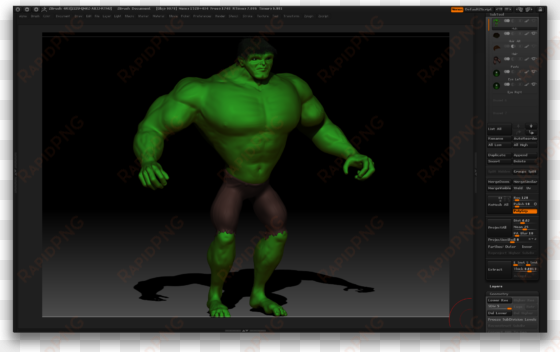 hulk needs to hit the squat rack to bulk up those puny - graphics software