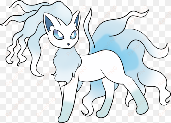 i wasn't really sure about the colors for the alolan - cartoon