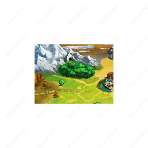 ice mountain on the world map - final fantasy crystal chronicles echoes