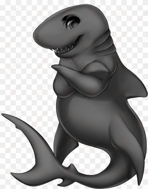 im starting with the fins, the armed shark is going - furvilla shark base