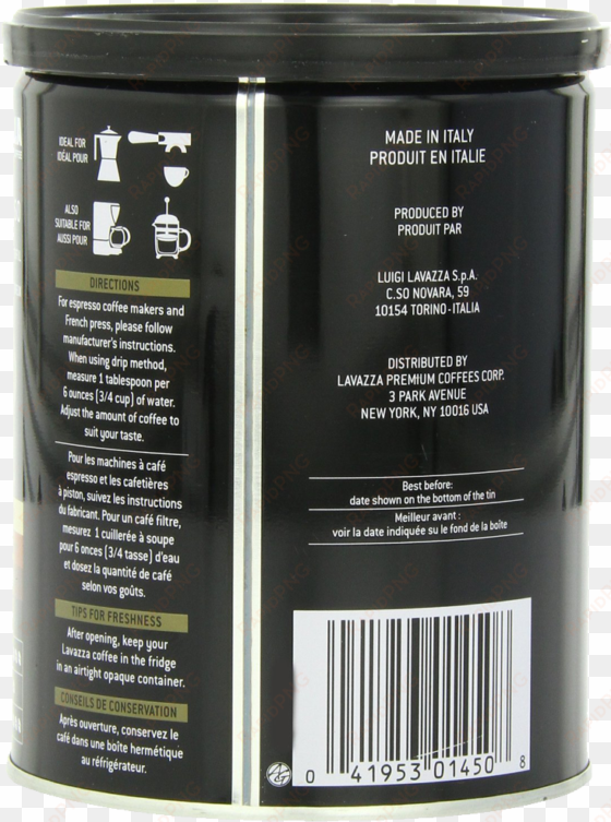 image product 76 - lavazza caffe espresso - medium ground coffee, 8-ounce