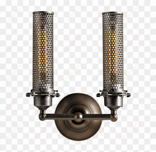 industrial mesh cage wall light metal - mesh