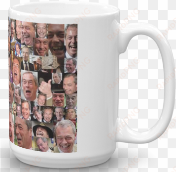 infinite nigel farage mug - pink fri-yay mug - 15oz