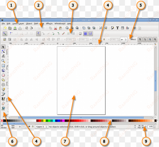 inkscape interface overview - inkscape snap cusp nodes