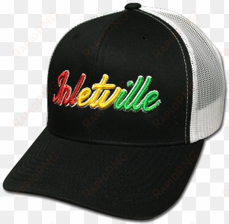 inletville rasta logo mesh hat - cap