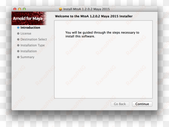 installing arnold for maya on mac os x - install arnold for maya