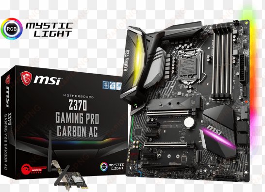 intel z370 motherboards z370 gaming pro carbon ac - msi z370 gaming for carbon ac