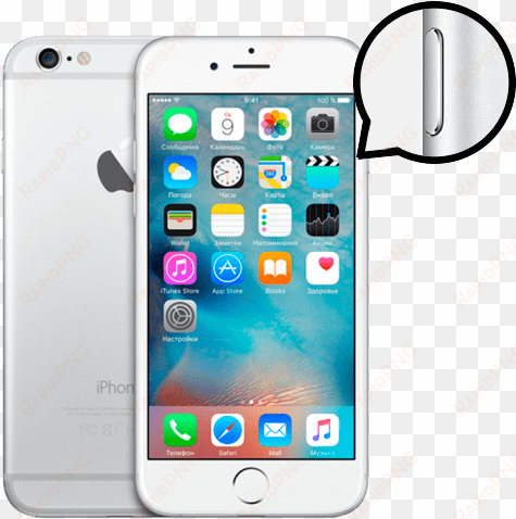 iphone6 power volume button repair - apple iphone 6 16 gb silver