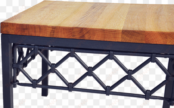 iron patio furniture - coffee table