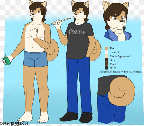 isaac m - m - - day tripper guy deviantart helping shibe