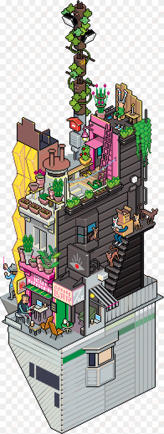 it's the best way to get really sharp and clean looking - pixel art