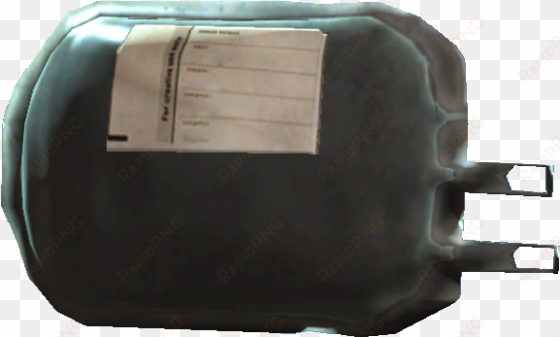 iv bag - wood