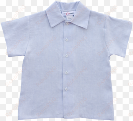 jack and teddy light blue linen dress shirt - polo shirt