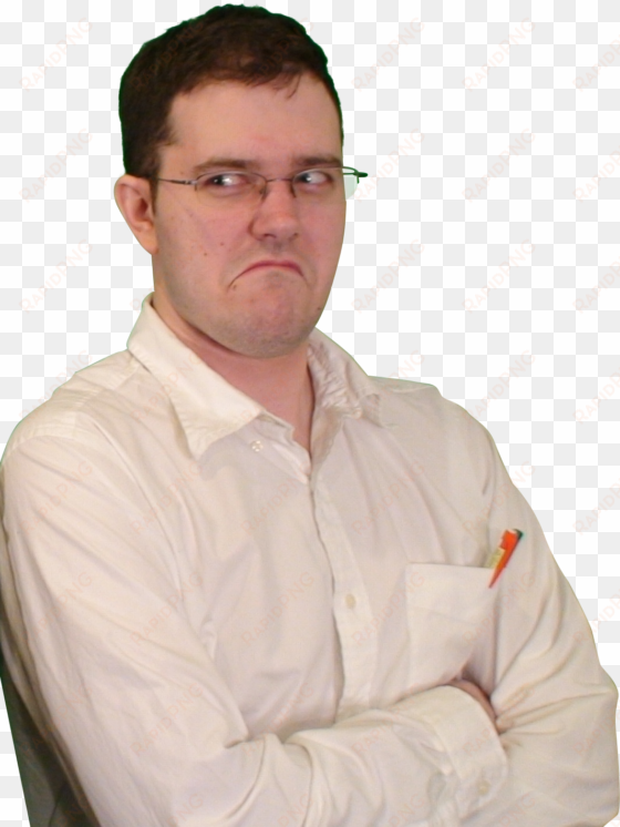 james rolfe - angry video game nerd png