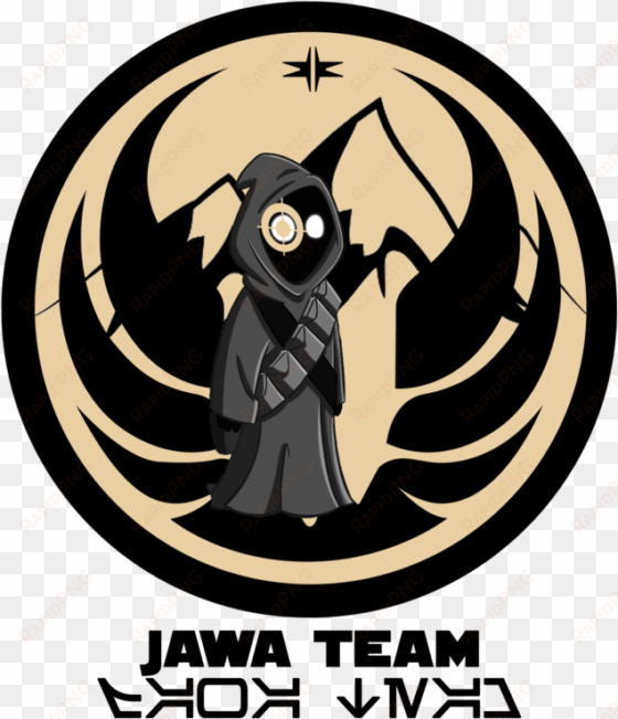 jawa team logo swtor by katsior on deviantart black - star wars jawas symbol