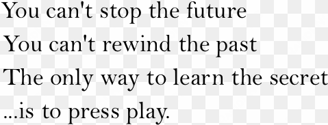 jay asher, thirteen reasons why - you can t stop the futureyou can t rewind the pastthe