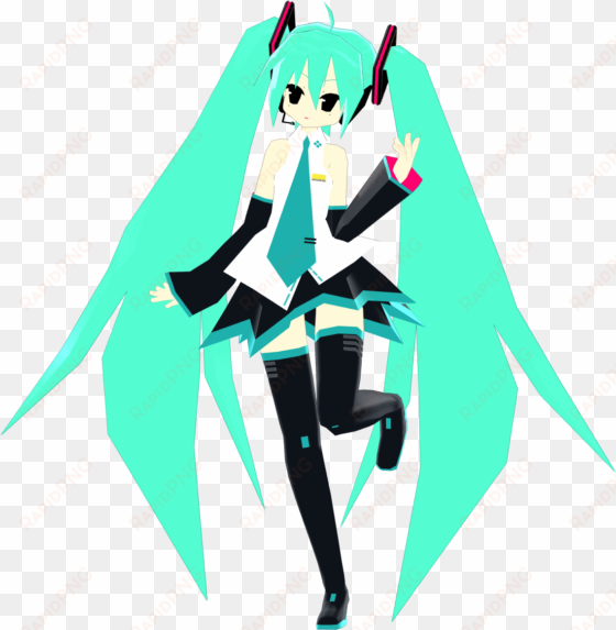 jay jay edits ps1 miku - illustration