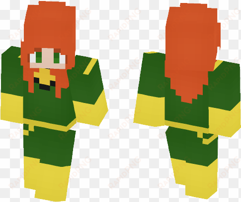 jean grey - minecraft skin john wick