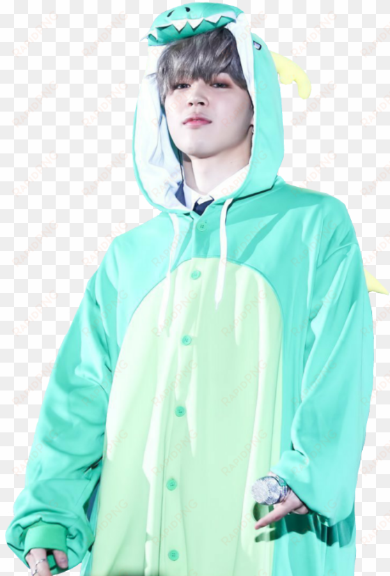 jimin jungkook rm jhope jin v suga bts png - jimin in a dinosaur onesie