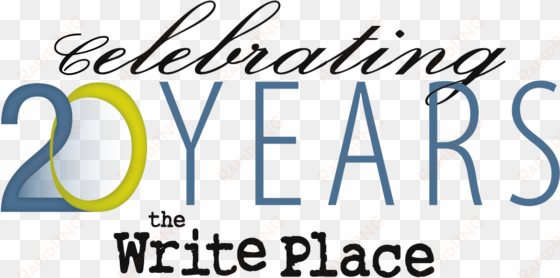 join us in celebrating 20 years in business - celebrating 20 years logo