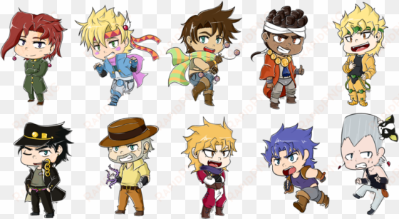 jojo bizarre - jojo's bizarre adventure chibi