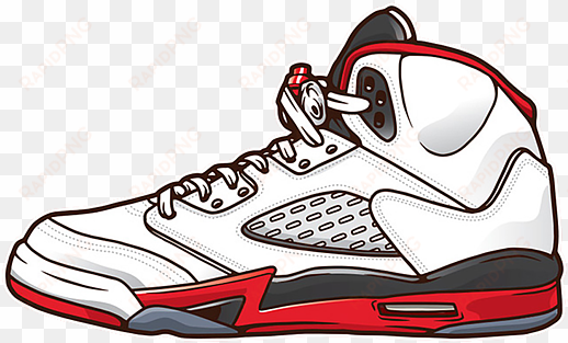 jordan 5 shoes vector kids t shirt for sale by azzam - nike air jordan v