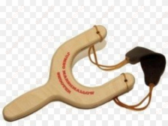 jumbo marshmallow slingshot - magnum wooden slingshot and spinner target, shooting