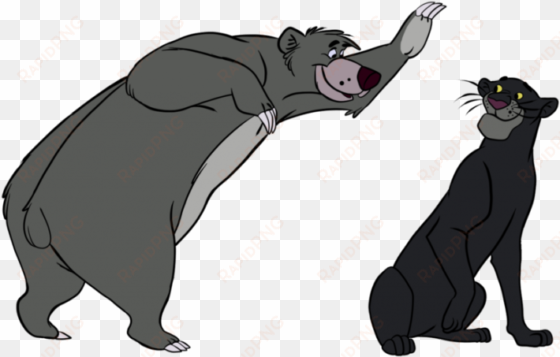 jungle book png photo - baloo bagheera