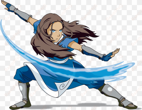 katara - avatar the last airbender fighting