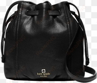 kate spade wkru3466 grant park katie bucket bag black - kate spade new york grant park katie handbag - black
