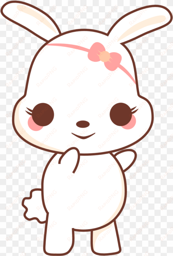 kawaii bunny by sicara-deviant on deviantart - cute kawaii bunny png