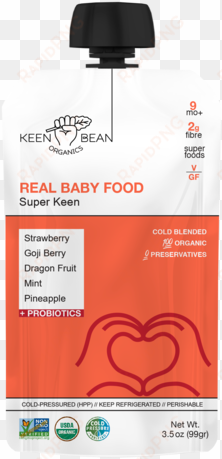 keen bean super mockup front