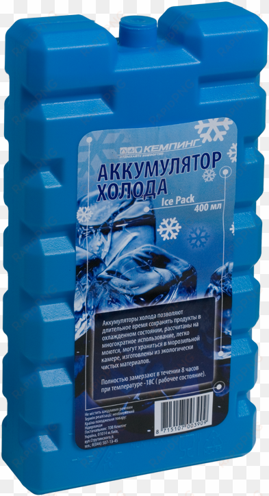 kemping akkymyljator xoloda ice pack 400 - ice