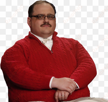 ken bone png - sitting