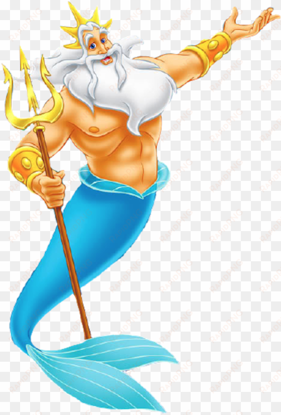 king triton - king triton little mermaid