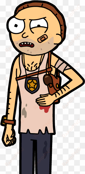 kitchen boy morty - pocket mortys detective morty