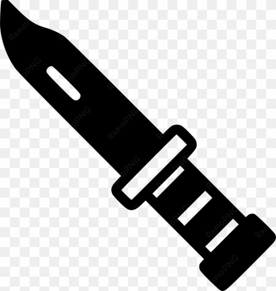 knife clipart survival knife - knife icon png